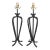 Vintage French Faux Bamboo Lamps With Bronze Finish - A Pair For Sale