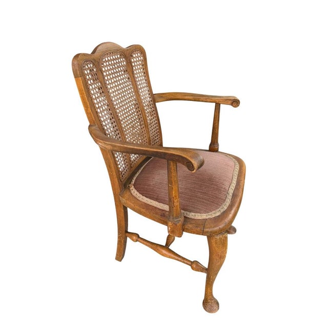 1900 - 1909 Antique Louis XV French Armchair, 1900 For Sale - Image 5 of 11