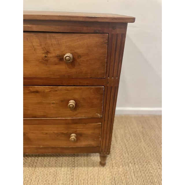 French Chest of Drawers in Walnut For Sale - Image 3 of 11