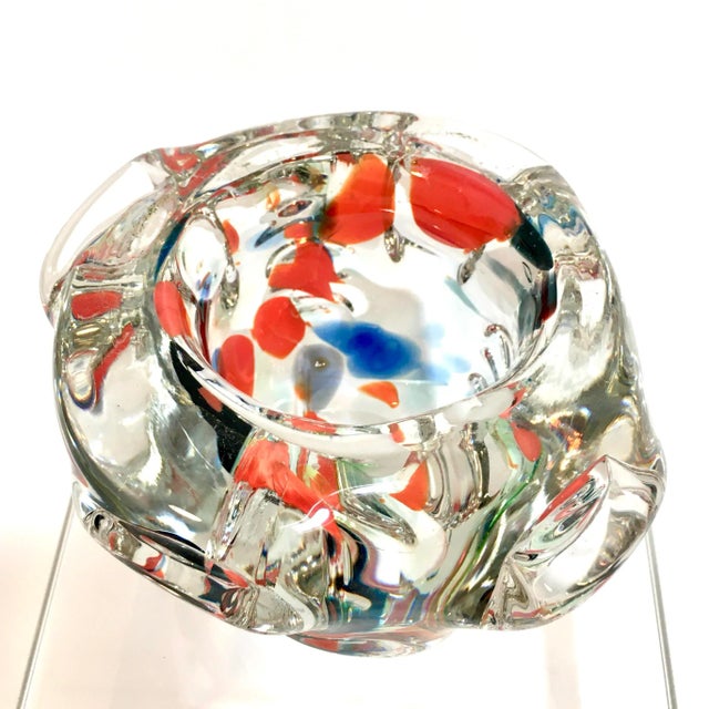 Murano 5" Multicolored Art Glass Bowl / Catchall For Sale In Baltimore - Image 6 of 8
