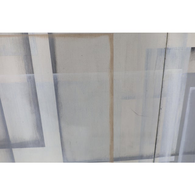 Large Painting by Sean Scherer, "Ruhlman", Dtd. 1999, 84" X 72" Diptych For Sale - Image 4 of 12