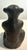 MCM Chopsticks for Andrea by Sadek cast iron monkey bookends featuring seated monkeys holding stacks of books in a...