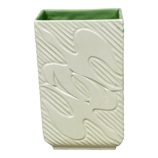 Vintage Red Wing Vase For Sale