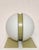 Ben Swildens Lamps, Model 10445, Light Glass 1970. Perfect condition. Lamps with original box. This piece has an...