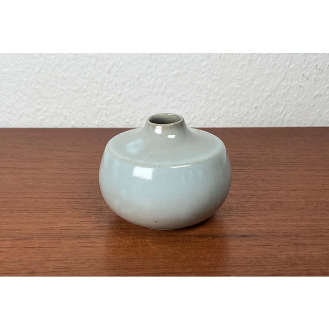 Danish Studio Pottery Vase from Lisbeth Voigt Durand, in Flawless conditions. Designed 1990 to 1999 This piece has an...