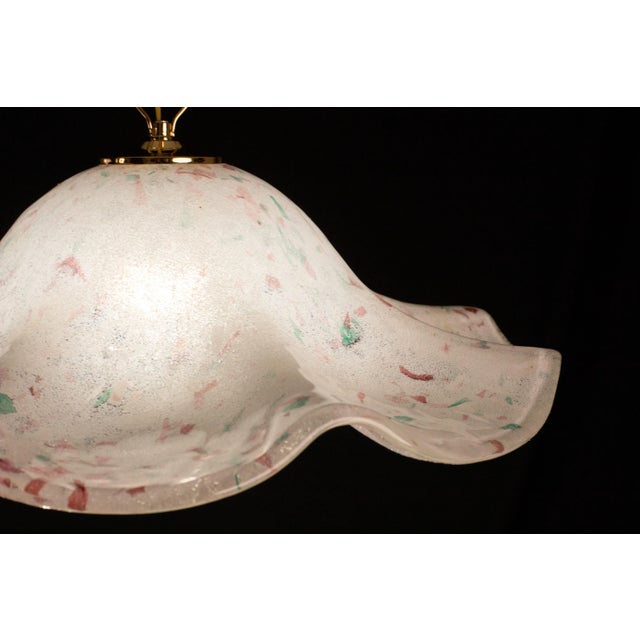 Vintage Multicolor Millefiori Murano Glass Pendant For Sale - Image 12 of 12