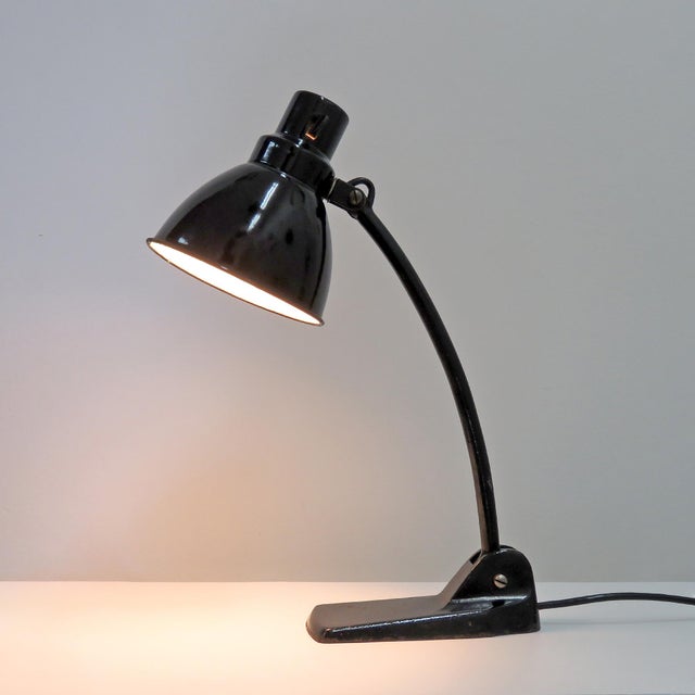 Bauhaus Table Lamp by Gebr. Jacobus, 1940 For Sale - Image 9 of 10