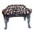Cast Iron Grapevine Loveseat For Sale