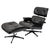 Set of Vintage Lounge Chair and Ottoman by Charles & Ray Eames for Vitra, 1990s, Set of 2 For Sale - Image 16 of 16
