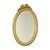 Italian Crested Mirror in Gold-Colored Resin, 1960s For Sale - Image 13 of 18