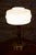 Mid-Century Table Lamp in Walnut, Brass and Glass, Czech, 1960s For Sale - Image 11 of 13
