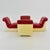 Mid-Century Space Age Lounge Chair in Red Leather & Fiberglass Shell, Germany, 1970s For Sale - Image 15 of 18