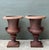Metal Vintage Cast Iron Garden Urns - Pair For Sale - Image 7 of 18