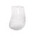 Portage Ice Clear Abstract Glass Vase- Medium For Sale - Image 9 of 11
