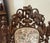 Circa 1860 French Louis XIII Hunting Style Carved Oak Chairs, Set of 6 For Sale - Image 13 of 15