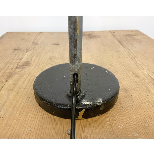 Vintage Black Workshop Table Lamp, 1950s For Sale - Image 10 of 15