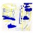 Contemporary Abstract Acrylic on Canvas "Un Pas De Côté" by Macha Poynder For Sale