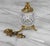 Vintage Victorian Gold Ormolu Crystal Vanity Perfume Bottle For Sale - Image 4 of 9