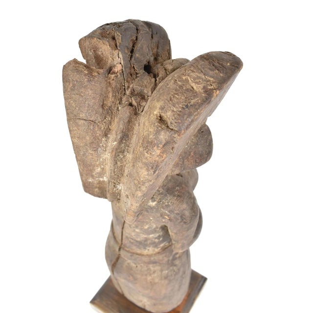 Early 20th Century Early 20th Century Nyamwezi Mwana Hiti Standing Female Figure Tanzania For Sale - Image 5 of 6