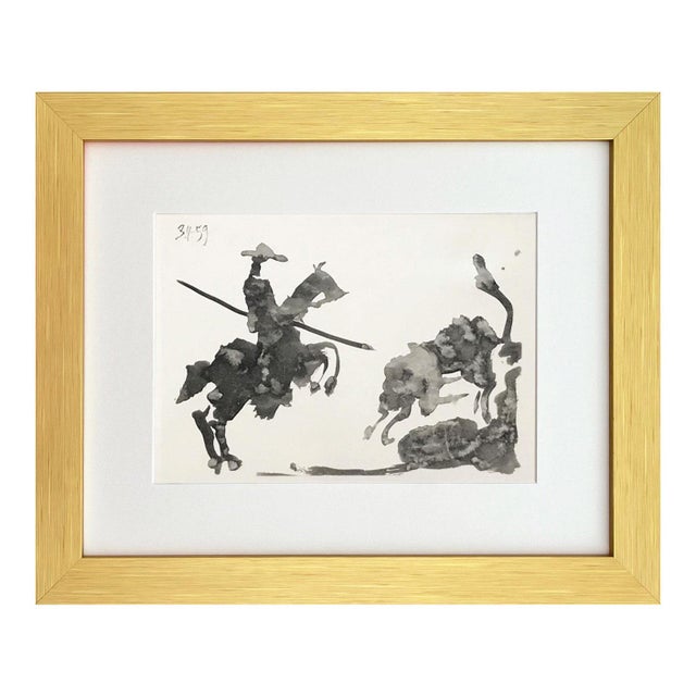 Artist: Pablo Picasso Country: Spain Title: Toros y Toreros 13 dated 3/4/59 Medium: Bichromie Marks: Not signed, not...