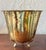 Hollywood Regency 1980s Hammered Brass Scalloped Edge Cachepot For Sale - Image 3 of 6