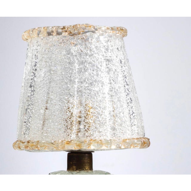 Table Lamps by Barovier & Toso, 1940s, Set of 2 For Sale - Image 4 of 6