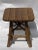Wood Brutalist Wabi Sabi Organic Tree Stool, 1970s For Sale - Image 7 of 9