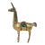 1970s Solid Brass & Copper Llama For Sale