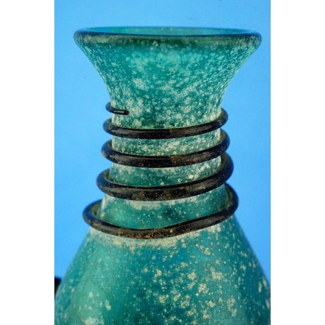 Green and Black Murano Glass Vases by C. Zeta, Italy, 1970s, Set of 2 For Sale - Image 16 of 18