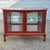 Late 20th Century Late 20th Century Vintage Queen Anne Style Wood & Glass Curio Display Cabinet For Sale - Image 5 of 15