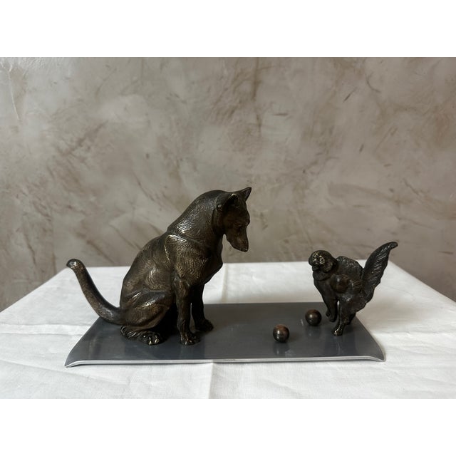 Bronze Animal Sculpture, 1930 For Sale - Image 3 of 13
