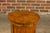Italian 19th Century Walnut Drum Table with Single Door and Bookmatched Top For Sale - Image 10 of 11