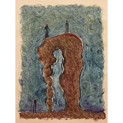 Conversation, 2010 Hand Printed and Hand Created Mono-print 40 1/2 × 30 in 102.9 × 76.2 cm Medium:Print Signature:Yes...