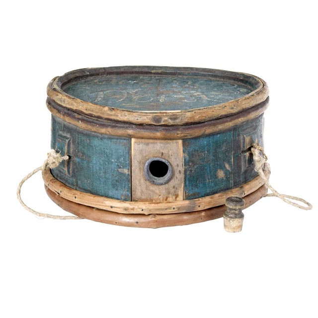Mid-19th century painted swedish water carrier circa 1860. Although we have seen many of these on our travels this one...