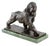 This gorilla statue is a bronze sculpture in the style of Rembrandt Bugatti, measuring 30 cm high, 39 cm wide, and 15 cm...