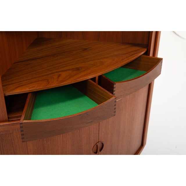 Danish Corner Cabinet by Johannes Andersen for Uldum Møbelfabrik, Denmark, 1960s For Sale - Image 6 of 12