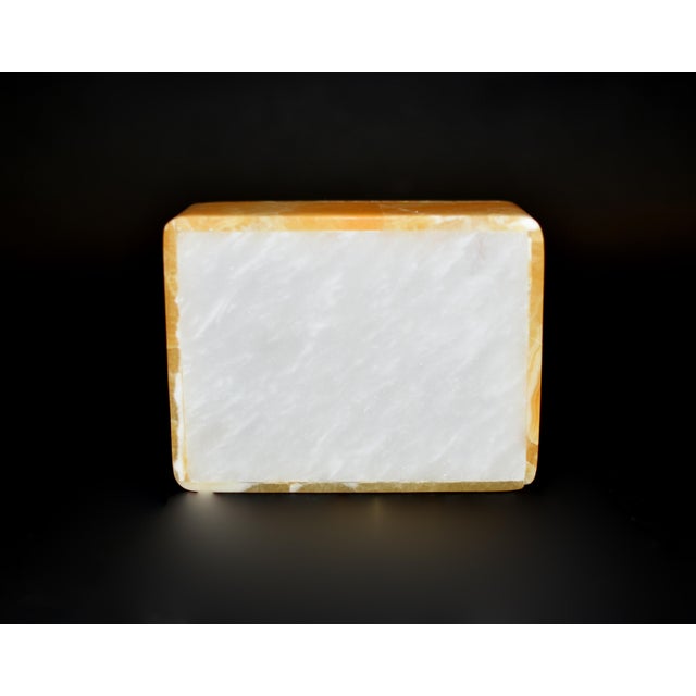 Hand Crafted Honey Onyx Box by Italian Artisan For Sale - Image 16 of 16