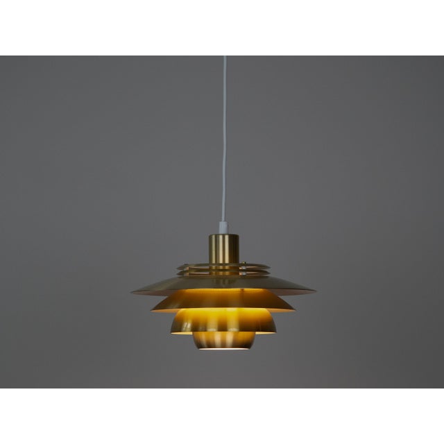 Vintage Danish Dania Lamp by Kurt Wiborg for Jeka, 1980s, Set of 2 For Sale - Image 4 of 13