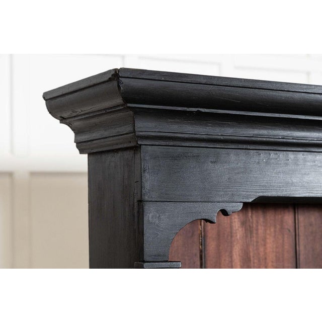 19th Century Monumental Ebonised Pine Dresser, 1880s For Sale - Image 9 of 14