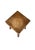 Not Yet Made - Made To Order Solid Teak Wood Stool With Sculptural Grain Top and Hand-Shaped Legs For Sale - Image 5 of 5