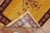 Whimsical Pair of Yellow Persian Ferehan Mats For Sale - Image 4 of 6