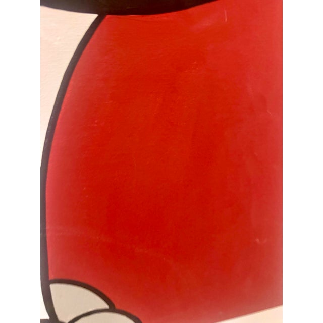 Romero Britto “The Kiss” Pop Art Acrylic on Canvas, in the Style of Romero Britto, 36” X 48 For Sale - Image 4 of 9
