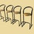 Set of Five 1980s Amisco Postmodern Tubular Steel and Yellow Leather Barstools For Sale - Image 10 of 18