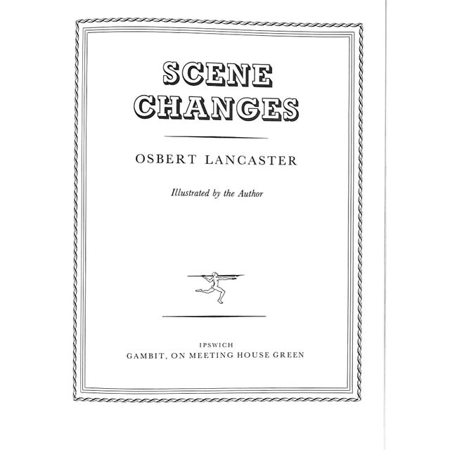 Traditional "Scene Changes" 1978 Lancaster, Osbert For Sale - Image 3 of 9