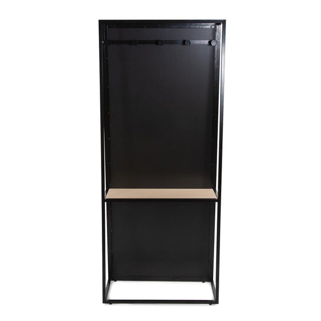 Black O'Neill Multi Functional Dressing Mirror For Sale - Image 8 of 11