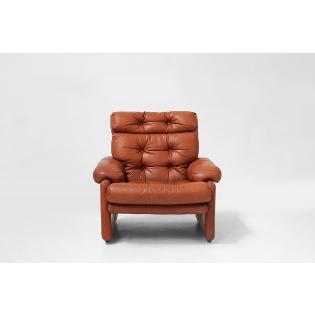 A classic of italian mid‑century design, this coronado armchair, created in the 1960s by afra and tobia scarpa and...