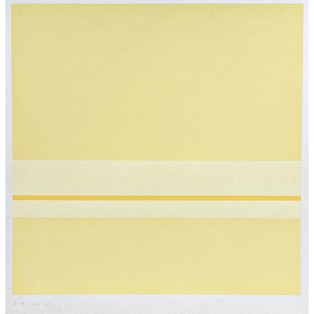 Antonio Calderara 1903 Abbiategrasso/Milan - 1978 Vacciago Composition, 1971 Screen print on light cardboard Monogrammed,...