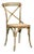 Somer Parisienne Cafe Side Chair in Beige For Sale