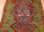 Antique Turkish Oushak Area Rug, Handwoven Wool, Geometric, Green & Red, 2' x 3' For Sale In Chicago - Image 6 of 11