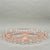 Anchor Hocking Vintage Pink Anchor Hocking “Old Colony” Lace Edge Depression Glass Serving Platter For Sale - Image 4 of 8